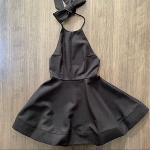 ⭐️Mini Dress with Bow in Black